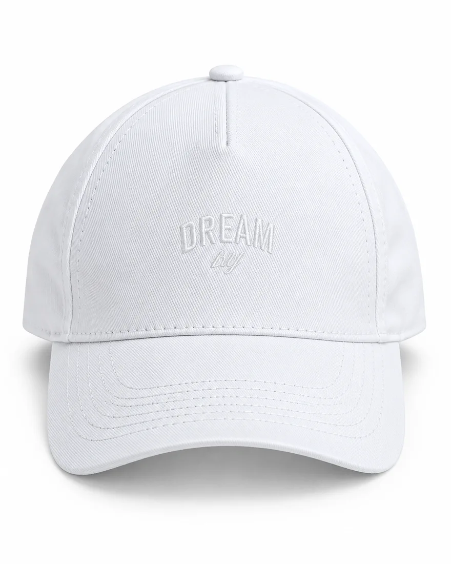 BUJE İnci Beyaz Minimal Cap – 1. ürün açısı