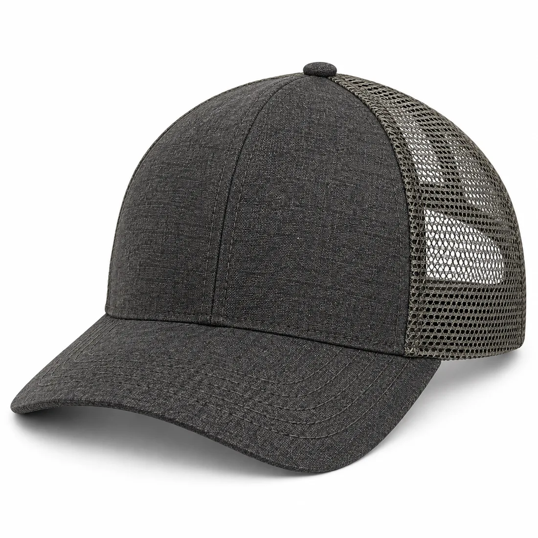BUJE Taş Gri Fileli Trucker