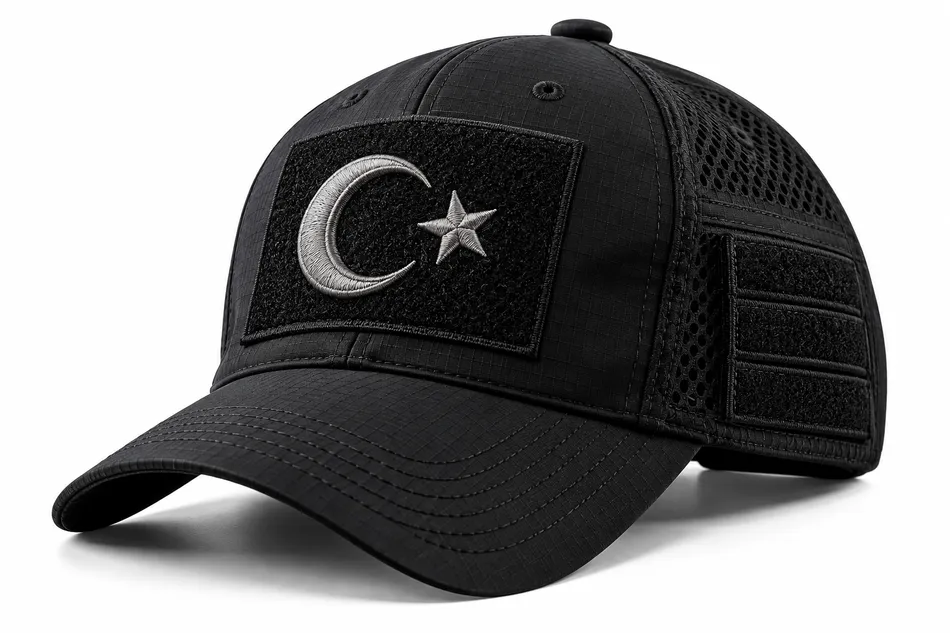 BUJE Resmî Stil Şapka Tasarım Örneği / Siyah