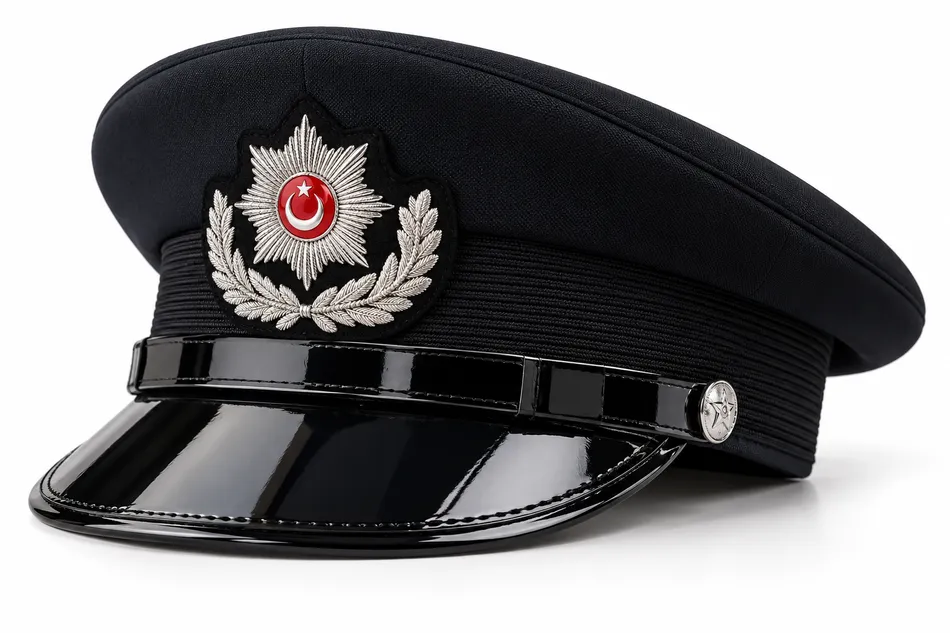 BUJE Resmî Stil Şapka Tasarım Örneği / Lacivert