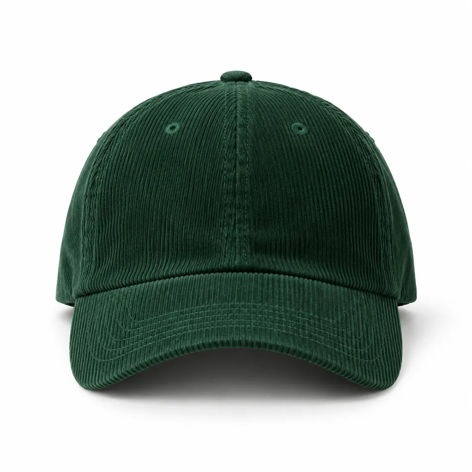 BUJE Klasik Cap – Fitilli Kadife · Haki