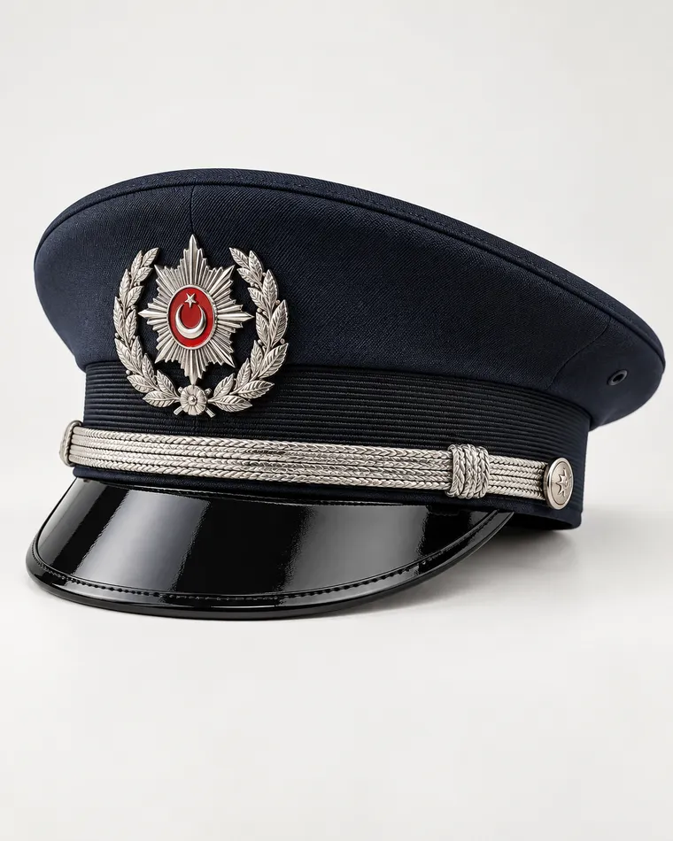 BUJE Resmî Stil Şapka Tasarım Örneği / Lacivert