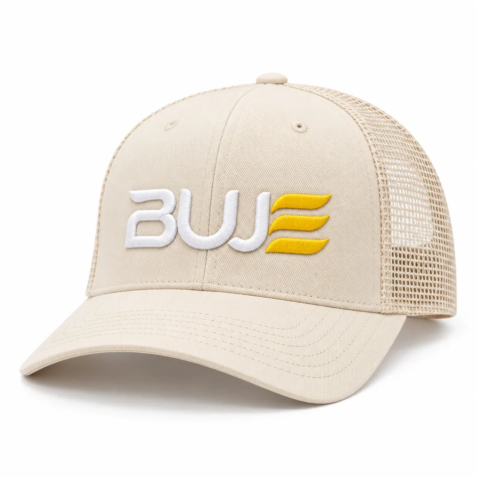BUJE Nakışlı Klasik Cap · Bej · Seri 02