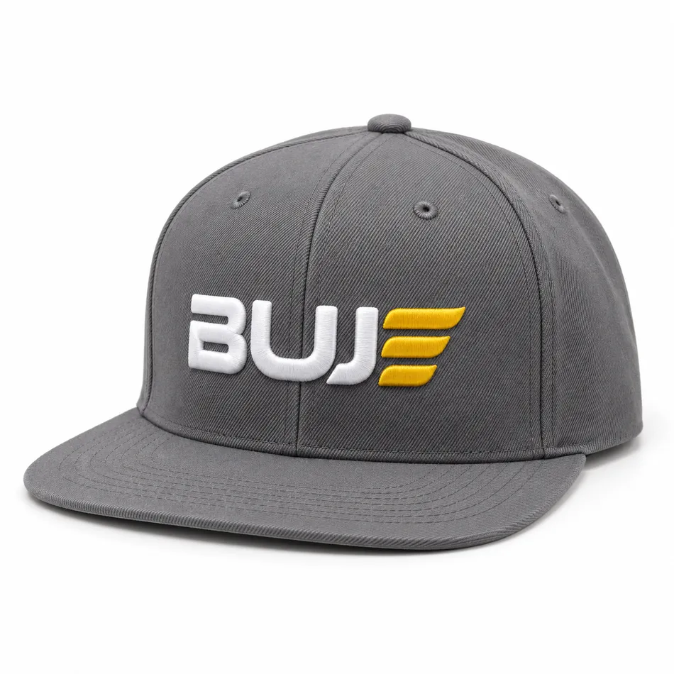 BUJE Nakışlı Klasik Cap · Sarı