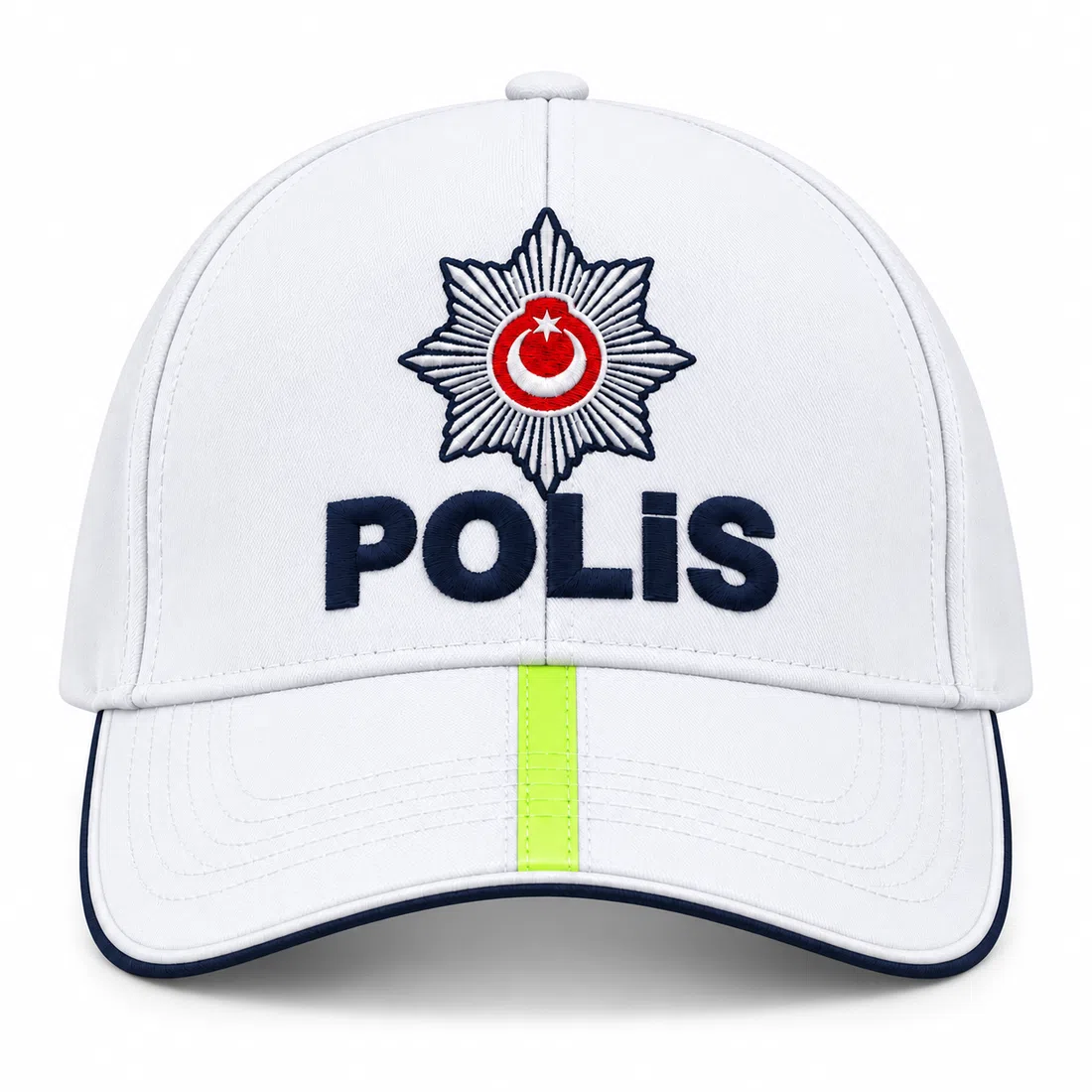BUJE Beyaz Polis Şapka · fotoğraf 1/1