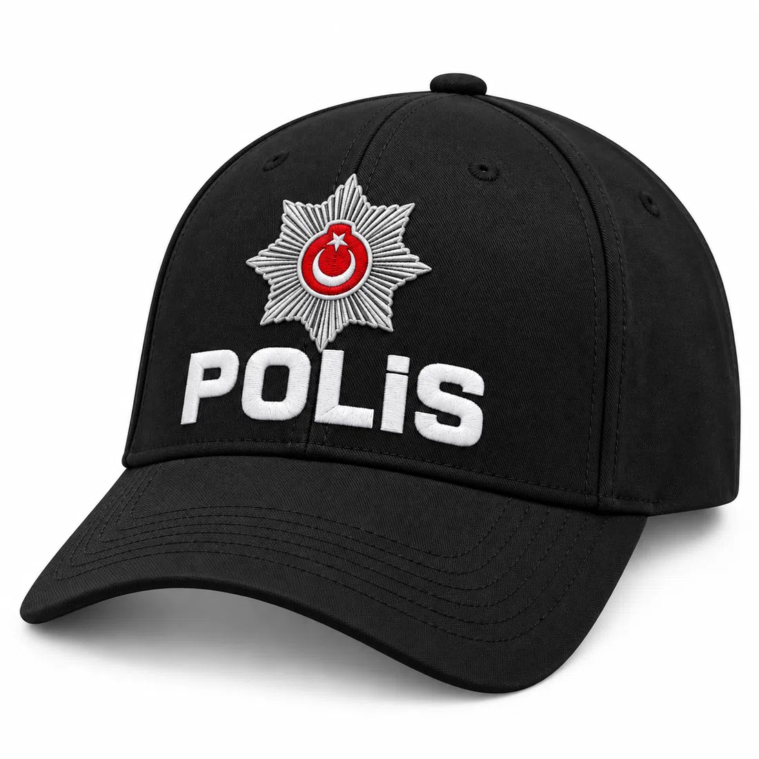 BUJE Siyah Polis Şapka