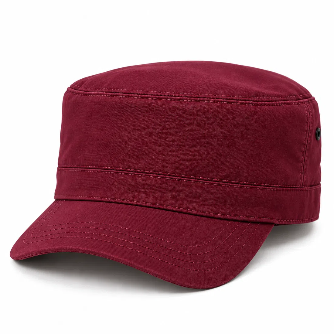 BUJE Bordo Düz Tepe Askeri Kepi