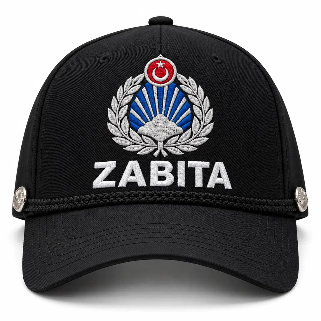 BUJE Siyah Zabıta Üniformalı Kepi · fotoğraf 1/1