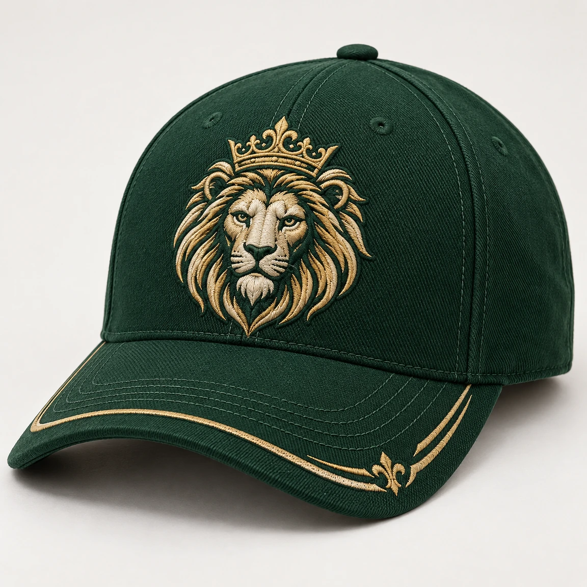 BUJE Taçlı Aslan Cap – Yeşil – Seri 04