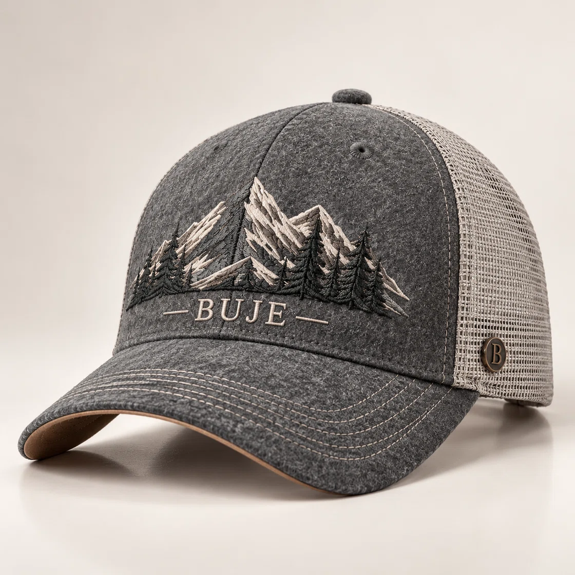 BUJE Dağ Manzaralı Trucker Şapka · BT-9840